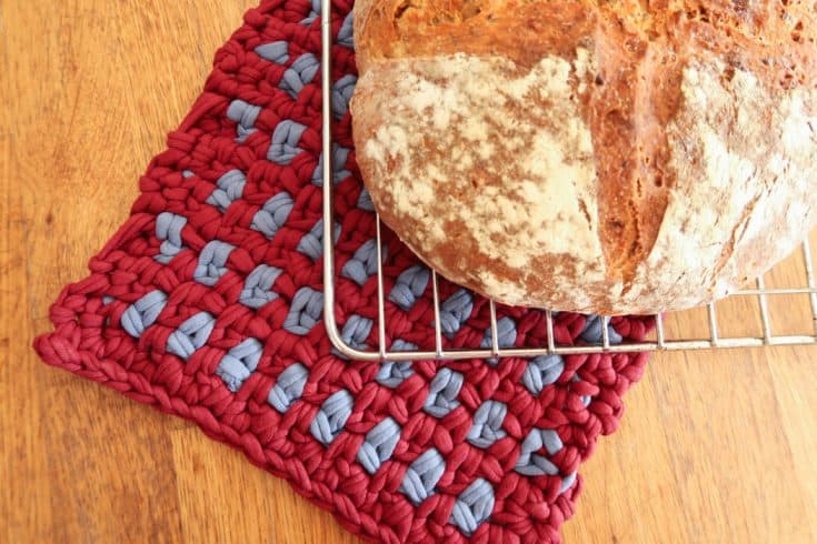 Image for Linen Potholder Crochet Pattern