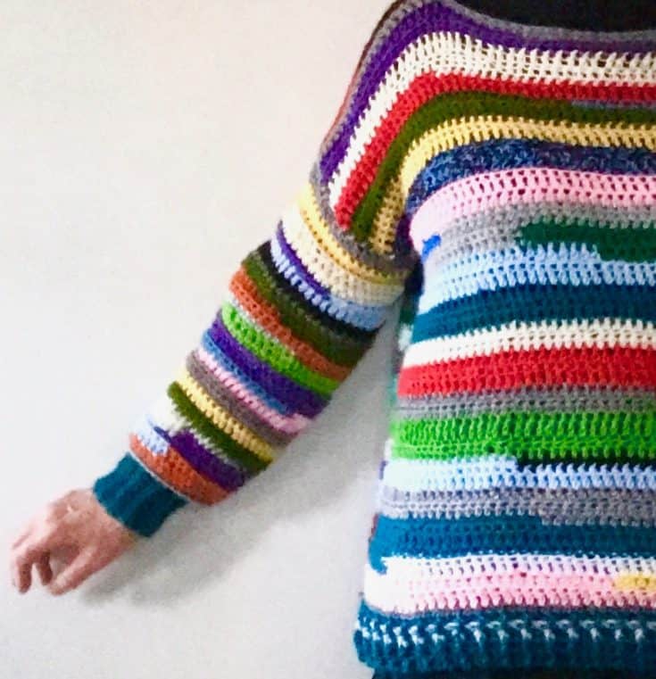 Image for The Happy Scrappy Sweater.