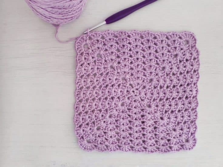 Image for Iris Stitch In A Square Hot Pad