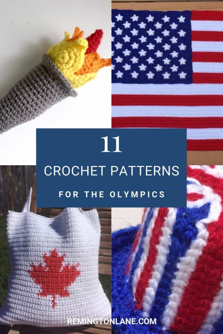 11 Olympics Crochet Patterns Remington Lane Crochet