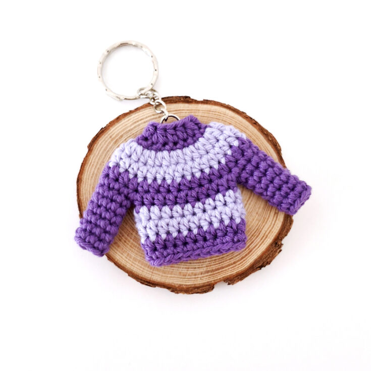 Image for Sweater Keychain Crochet Pattern - Free Pattern