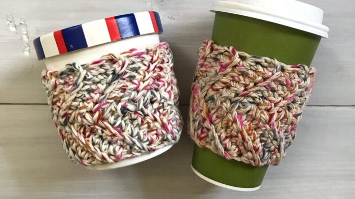 Image for Simple & Quick Crochet Cup & Pint Cozy Pattern