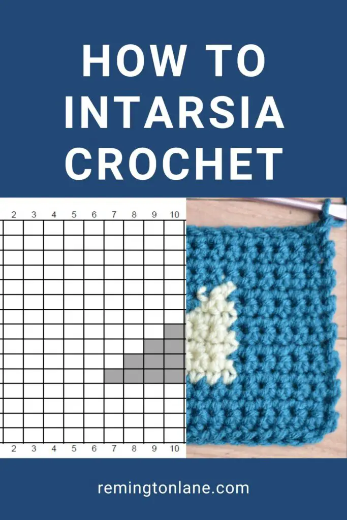 A side-by-side look at a colorwork chart and real-life crocheted version