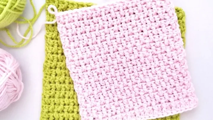Image for How to Crochet the Mini Basketweave Stitch - Pattern & Video Tutorial