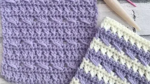 Image for Cable & Crossed Free Granny Square Pattern