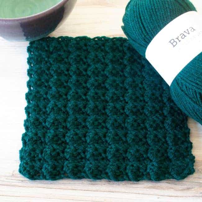 Image for Crochet Sedge Stitch Square