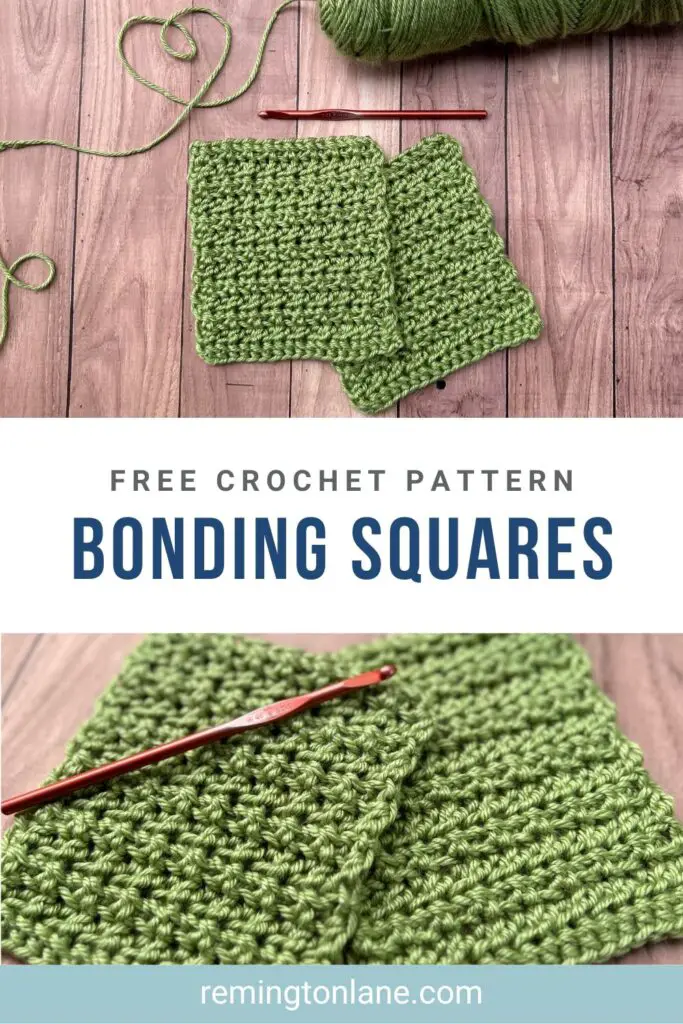 A reminder to save this bonding square pattern for later.
