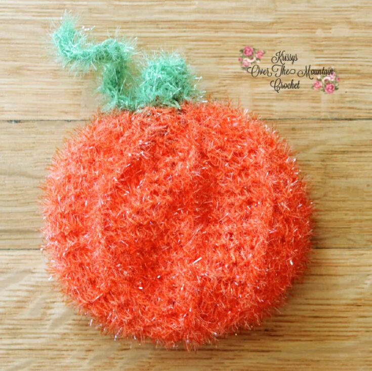 Image for Pumpkin Pot Scrubber | Free Crochet Pattern
