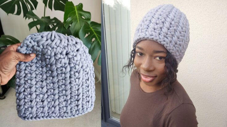 Image for 30-minute easy crochet hat free pattern