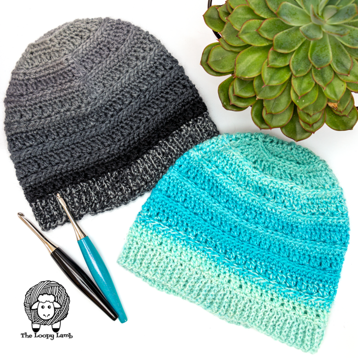 Image for One Skein Crochet Hat Pattern – Into the Fade