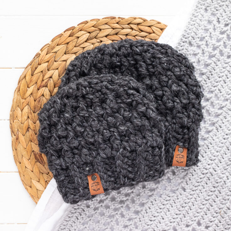 Image for Free Chunky Crochet Hat Pattern with Lots of Texture