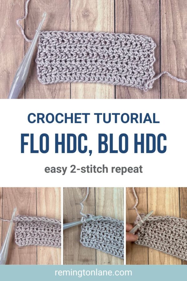 How to Make the Alternate Half Double Crochet Stitch - Remington Lane ...